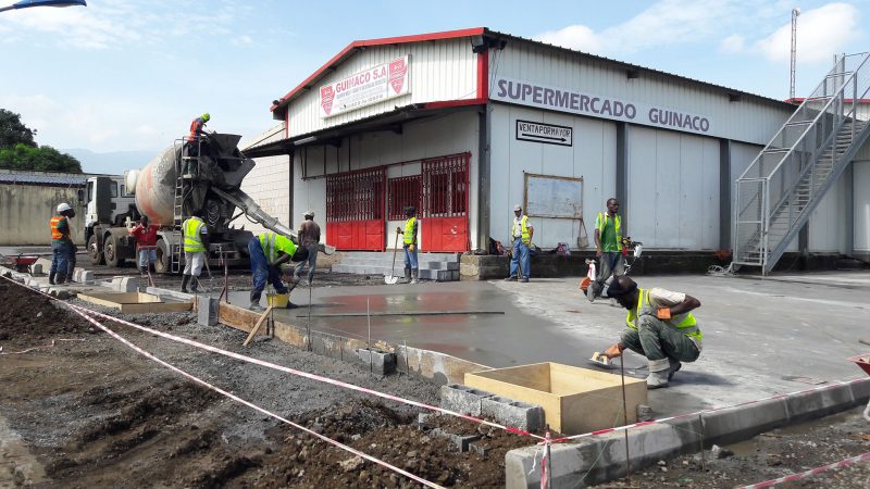 Obra Infraestructura Supermercado Guinaco_Soluciones_Técnicas_Construcciones_GE